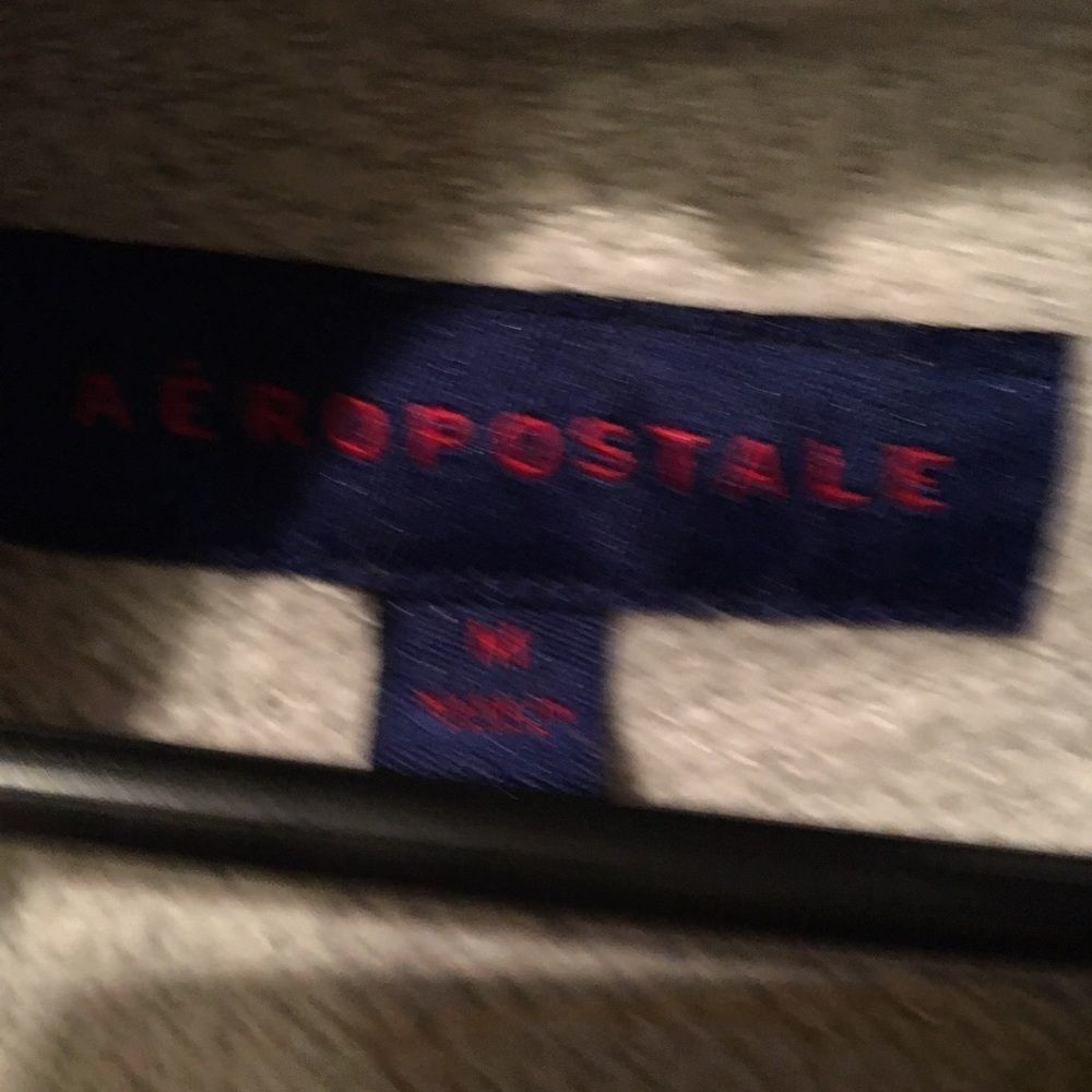 Aeropostale oversized Cropped NY 87 Hoodie - Picture 3 of 5